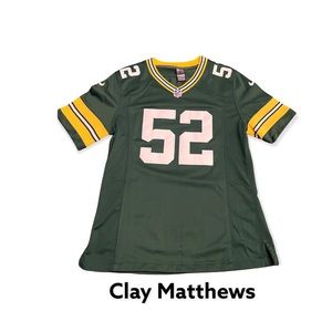 Green Bay Packers, clay Matthews, women’s jersey size extra large,